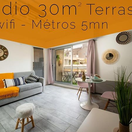 מרסיי Appartement Terrasse Vieux Port Cour Julien מראה חיצוני תמונה