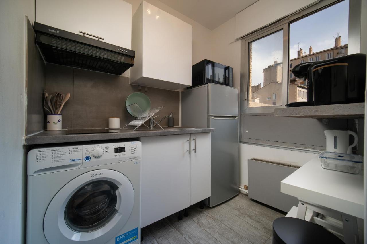 מרסיי Appartement Terrasse Vieux Port Cour Julien מראה חיצוני תמונה