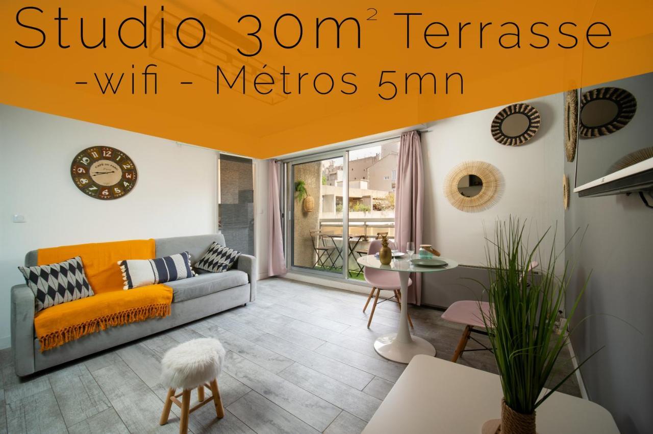 מרסיי Appartement Terrasse Vieux Port Cour Julien מראה חיצוני תמונה
